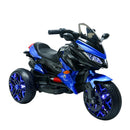 12V Battery Operated Kids' Ride-On Motorcycle with Illuminated Wheels