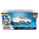Sonic Racing RC Silver Vehicle - NKOK (682), 1:28 Scale 2.4GHz Remote Control