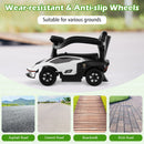 3 in 1 Lamborghini Stroller and Ride-On Car Toy - White