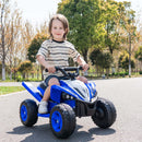 12V Electric Ride-On Car for Kids with Dual Motors, Bluetooth, Music, and LED Lights