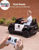 Land Rover 2 Seater Police Car Ride-On Toy for Kids, 24V