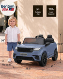 Land Rover Licensed 2-Seater 24V Electric Ride-On Car with Remote Control for Kids