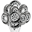 30-Inch Race Car Tire Balloons - Set of 5
