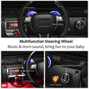12V Red Kids Truck Car with Remote Control, MP3 Music, and LED Lights