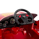 Cars Lightning McQueen Electric Ride-On Toy with Sound Effects, Suitable for Ages 3 and Up