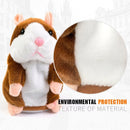 Interactive Plush Talking Hamster: 5.7in Toy That Mimics Your Voice—Perfect for Children