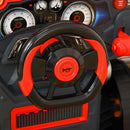 Red Truck Engine Playset with Lights, Sounds, and Steering Wheel for Kids 3+