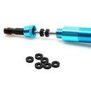8-Pack X-Type Shock Absorber Washers 3 x 6.5mm Hardness 70 for Tamiya Models 42214 and 42215