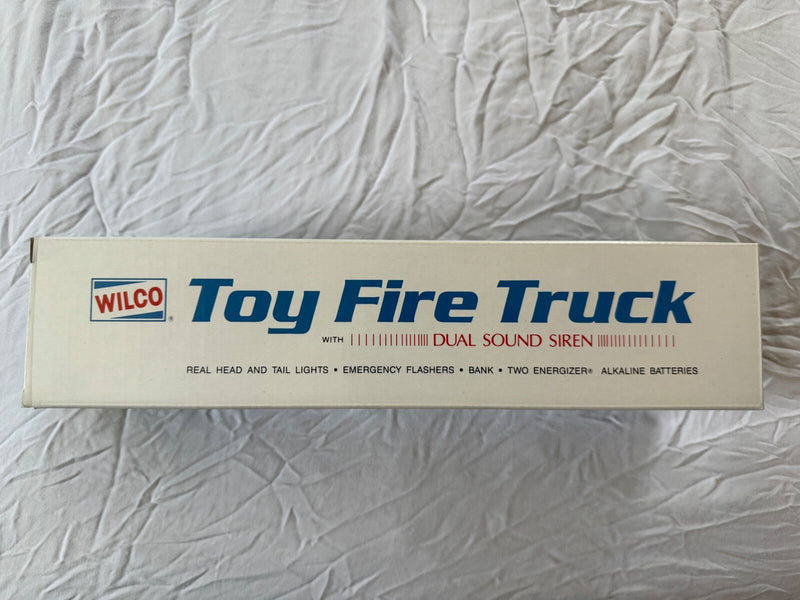 Toy Fire Truck with Dual Sound Siren Features