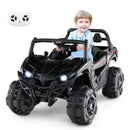 12V Remote-Controlled Kids Truck with Safety Belt, Slow Start, and Rear Storage