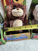 3 Interactive Babble Budz Plush Bear and Koala Friends - New Condition