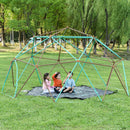 12ft Geometric Dome Climbing Structure for Kids, 1000 LBS Capacity