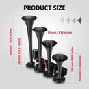 12V 4 Trumpet Air Horn Kit for Trucks - Powerful Sound System