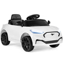 Ford Mach E Electric Ride-On Car with Parental Control, LED Lights, Horn, and Music