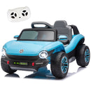 Volkswagen Beetle 12V Kids Ride-On Car with Remote Control and Bluetooth Music