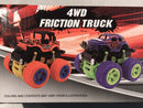 Kestrel Thunder vs Shock King 4WD Friction-Powered 360-Degree Monster Trucks
