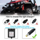 12V Charger for Electric Ride-On Cars and Toys