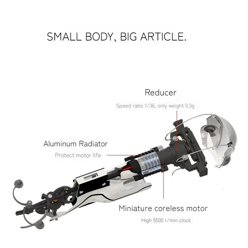 Bionic Insect Drone Toy with Realistic Flight and Interactive Features