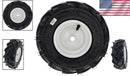 Sturdy 13-Inch Wheel Replacement for Garden Tillers - Compatible with Various Models