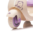 12V Electric 3-Wheel Scooter for Toddlers with Parental Control and Wooden Handle, Ages 1-3 Years