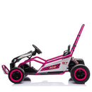 24V 400W Kids Electric Drift Go Kart with Rear Suspension and Roll Cage