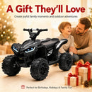 12V Electric 4-Wheel ATV for Kids with Remote Control and LED Music