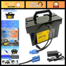 24V 7Ah Ride-On Toy Battery with Fast 2A Charger - Lightweight and Durable