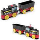 Electric Magnetic Locomotive Toy Train for Wooden Tracks