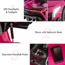 Pink 2-Seater Lamborghini Veneno Ride-On Car for Toddlers with Remote Control