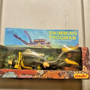 Playart Battery-Operated Swimming Frogman Toy Model