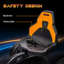 Electric 12V Go Kart for Kids with Speed Control, Orange