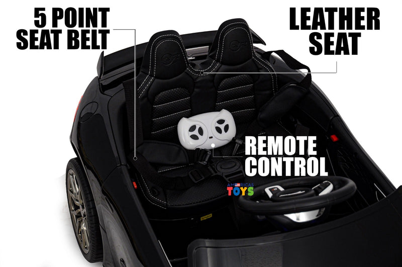 Kids Licensed Jaguar Ride-On Car with R/C and MP3 Player in Multiple Colors