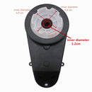 Set of 2 High-Speed 12V 40000RPM RS550 Drive Motor Gearboxes for Kids