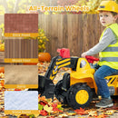 OLAKIDS Versatile 3-in-1 Excavator and Bulldozer Toy for Toddlers