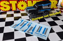 💦 WATERSLIDES Decals for Gen 2 Black Datsun Schaper Stomper 4x4 Truck