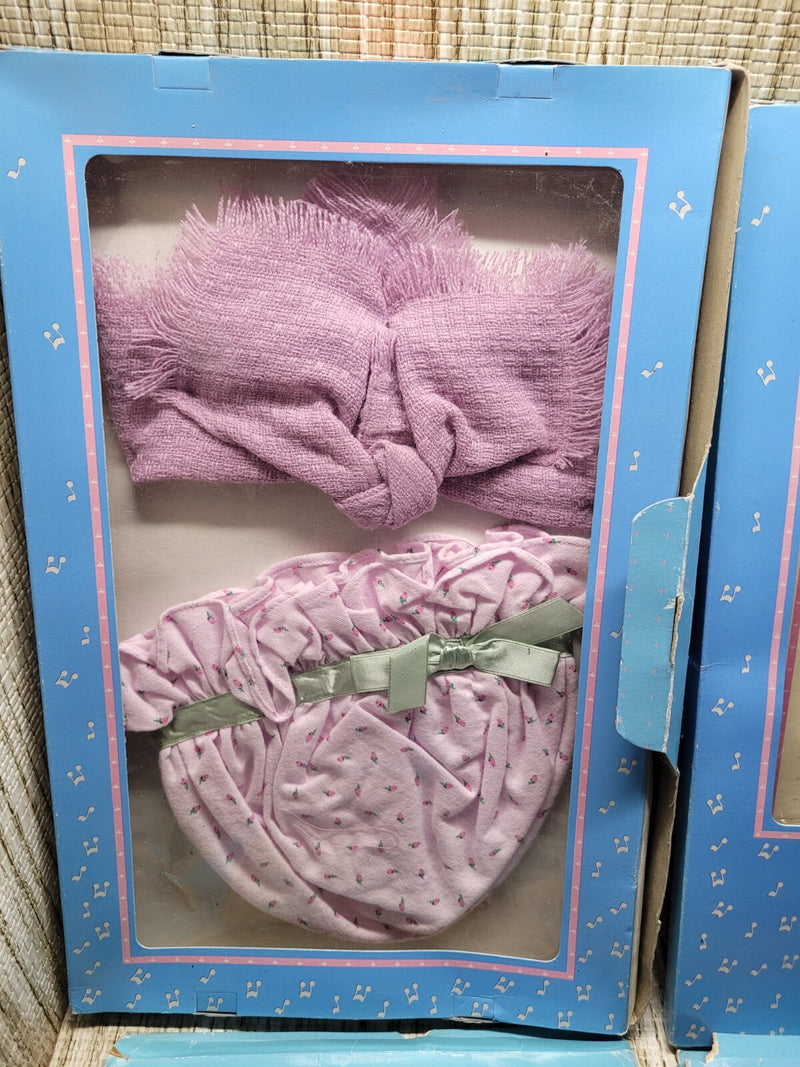 Worlds of Wonder Bonnet and Bow Set with Mother Goose 3-Book and Cassette Collection