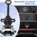 Maserati Licensed 3-in-1 Push and Ride Car for Kids