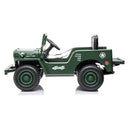 Electric Military Jeep Ride-On Toy