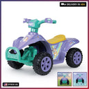 Bluey - 6V Electric Ride-On ATV for Kids with Rechargeable Battery and Reverse Function
