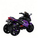 3-Wheel Battery-Powered Kids Ride-On Motorcycle with Lights