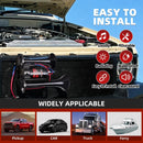 12V Air Horn Kit for Cars and Trucks with Integrated Air Compressor