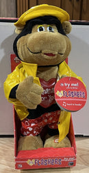 GEMMY 14" Flirty Singing Plush Gorilla with Banana Theme