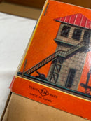 Nomura Rosko Vintage Tin Battery-Powered Train Set 0158 from 1960s Japan in Original Box