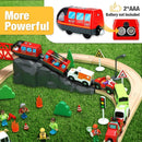 Robust Electric Train Set Featuring Adaptable Passengers - Ideal for Ages 3 and Up