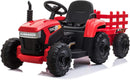 12V Children’s Electric Tractor with Trailer Ride-On Toy