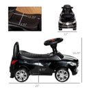 Interactive Ride-On Car for Kids with Horn, Music, and Lights
