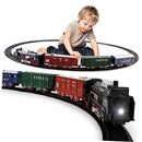 Illuminated Kids' Christmas Train Track Set