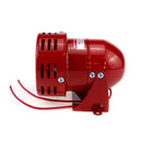 Red Electric Motor Alarm Siren 110V 114dB