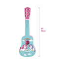 Lexibook Pink Unicorn Wooden Guitar for Kids, 6 Strings, 53 cm with Guide