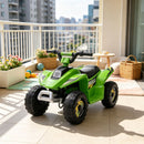 Green Electric Ride-On ATV for Toddlers Aged 18-36 Months